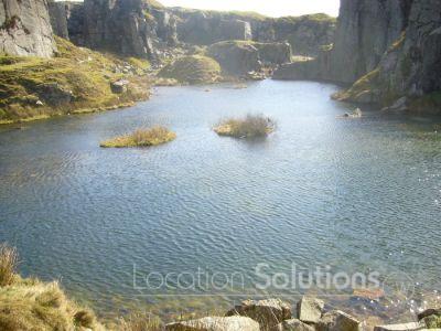 Disused Quarry and buildings