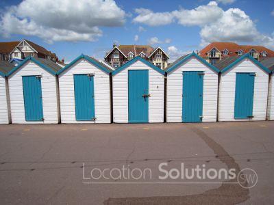 Seafront with Beach huts